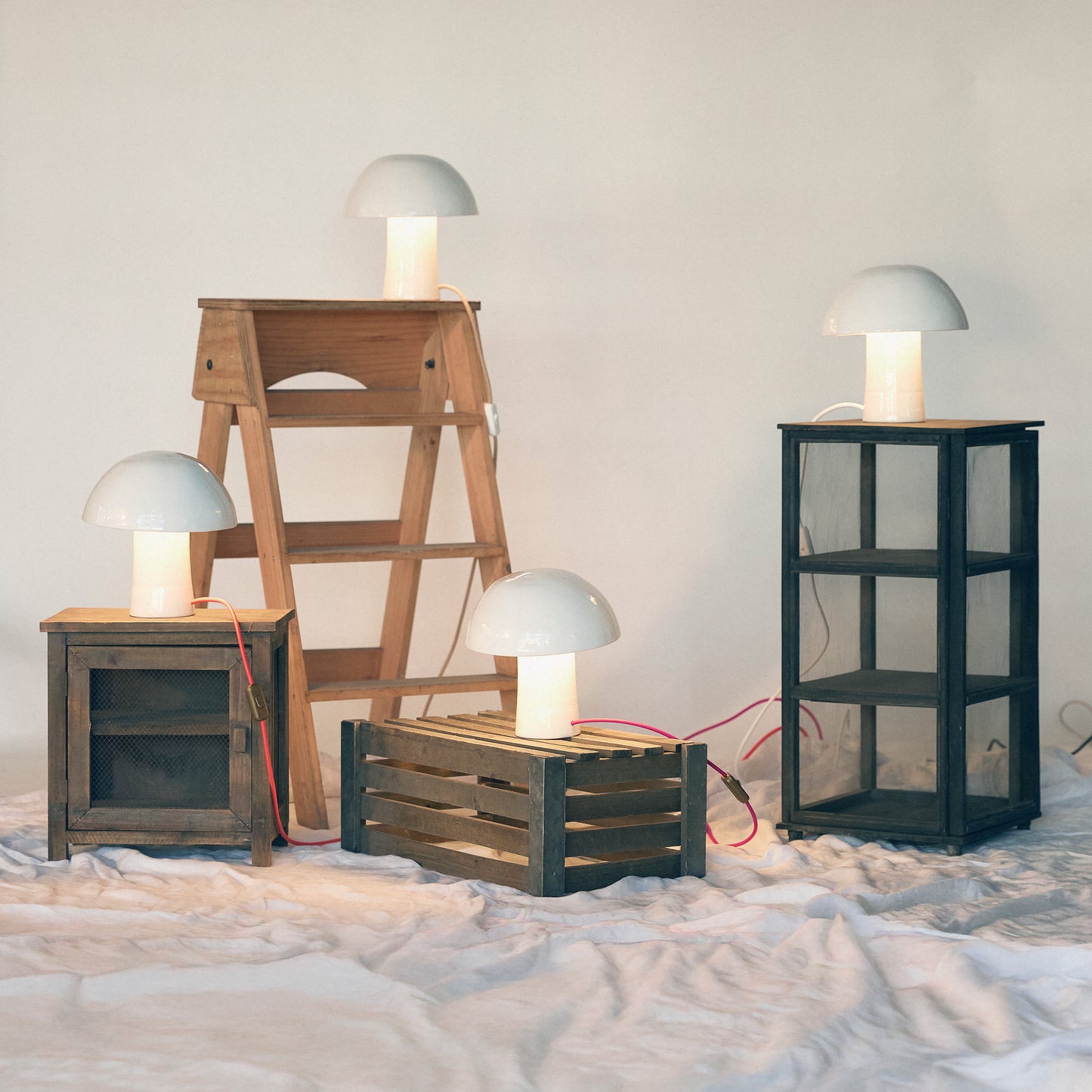 Spora Serie Blanca cable cobre